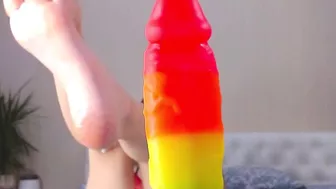 Seltin Sweet Teases With Intense Dildo Footjob Action In Leaked Video