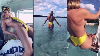 Sara Underwood Teases Her Perfect Tits on a Wild Bahamas Getaway in This Leaked Video