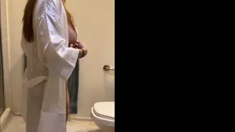 Christina Khalil Teases in Wet Slingkini Shower Video