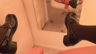 Japanese Babe Nikumikyo Rubs Her Tender Pussy, POV-Style