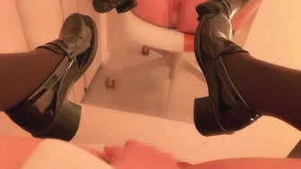 Japanese Babe Nikumikyo Rubs Her Tender Pussy, POV-Style
