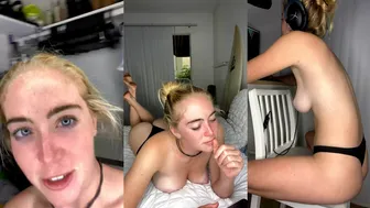 Grace Charis Teases in Naked Gaming Livestream Leak