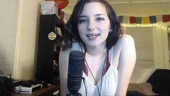 AftynRose Teases in Leaked ASMR Custom vid Hi Dan