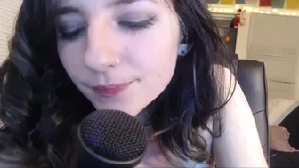 AftynRose Teases in Leaked ASMR Custom vid Hi Dan