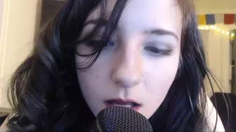 AftynRose Teases in Leaked ASMR Custom vid Hi Dan