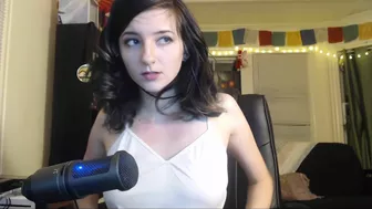 AftynRose Teases in Leaked ASMR Custom vid Hi Dan