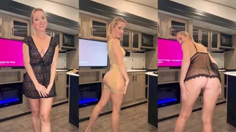 Vicky Stark Teases Her Curves in Leaked Nude Try-On Video