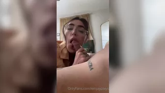 Emily Rinaudo Teases in AOT Cosplay Fuck Video Leak