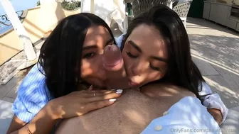 Daniela Antury Teases Naughty Threesome Fuckfest With BF And Isabella Mateus In Leaked Onlyfans Video