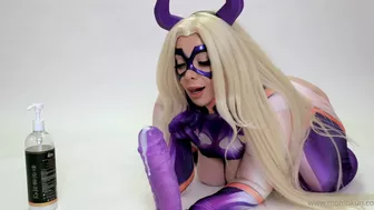 Momokun Plays Mount Lady As A Dildo-Loving Little Bimbo