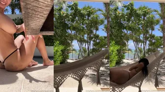 Mia Khalifa Teases In A Hammock Sex Romp Onlyfans Leaked Video