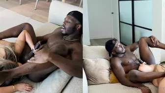 Sienna Grace Teases With BBC On Couch Mannie Coco Onlyfans Leak Video