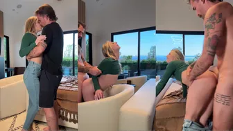 Kait Teases in Cheerleader Outfit Then Fucked Till Creampie in Leaked OnlyFans Video