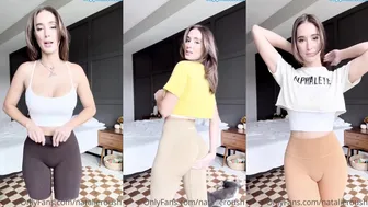 Natalie Roush Teases Her Athletic Body in Leaked Try-On Haul PPV Video