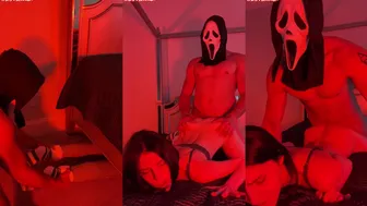 Katie Rain Teases Ghostface in This Leaked Sex Tape Video