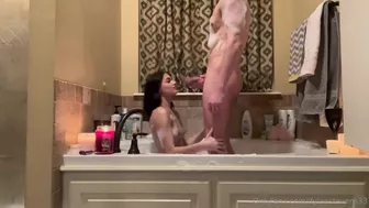 Kinsley Wyatt Teases in Steamy Bathroom Fuck Video