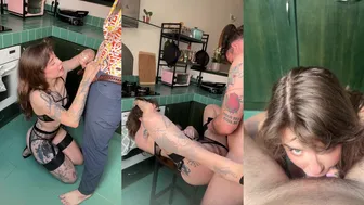 Eden Ivy Teases Ass In The Kitchen Fuck Video