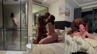Violet Grey Teases BBC Creampie Sex Video With Mike Williams