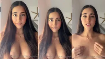 Izzy Green Teases JOI Video Leaked