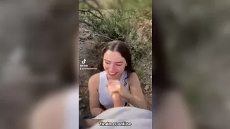 Nsfwqueen420 Blowjob Outside Tiktok Video Tape Leaked
