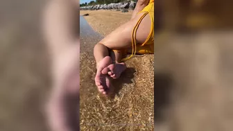 Gorgeous Natalie Roush Wet Feet Posing PPV Onlyfans Set Leaked