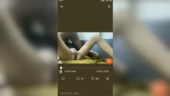 After groping girlfriend’s juicy pussy with fingers, lift her in the lap and fuck standing
 Indian Video Tape