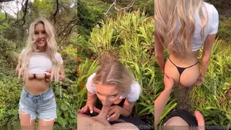 Csblondebombshell Stars in Steamy Outdoor Fuck Video