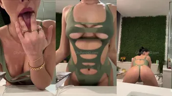 Camilla Araujo Teases Her Perfect Nips in New Lingerie Video