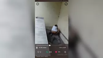 Girl caught riding boyfriend’s cock at public place
 Indian Video Tape