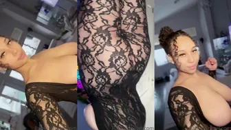 Sensational dark hair BabygirlHazel sexy onlyfans leak