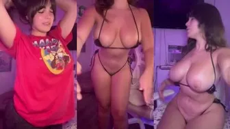 Salome Munoz Teases Her Massive Tits in Leaked Free Nude Video