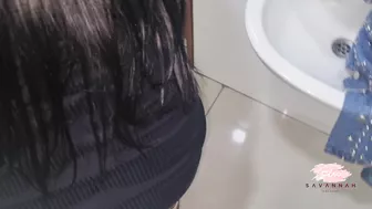 I bang a stranger in a mall bathroom sex video