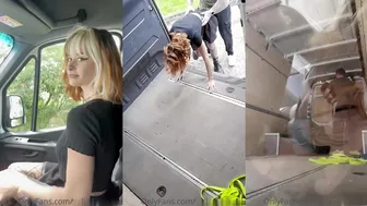 SallyDinosaur Teases & Gets Plowed In Stranger's Truck