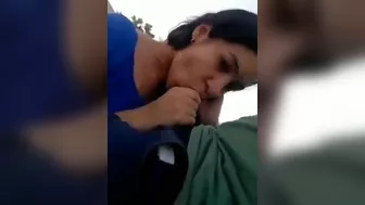 Watch girlfriend sucking boyfriend’s cock like a lollipop in the open
 Indian Video Tape