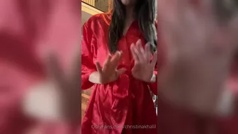 Gorgeous Christina Khalil Hot Christmas Spirit Onlyfans Video Tape Leaked
