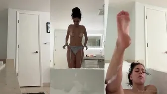 Camilla Araujo Teases In Steamy Bathtub Solo Play Porn Video