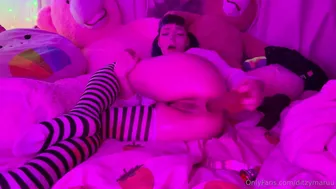 Ditzymaruu Teases with Intense Anal Dildo Training in Her OnlyFans Video
