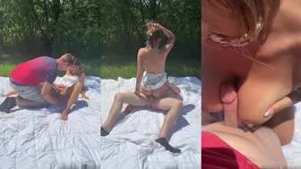 BeaRuby Gets a Messy Titty and Facial Cumshot Video