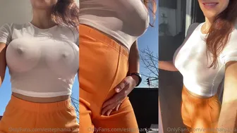 Stephania Leaks Milky White Goodness in Hardcore Fuck Video