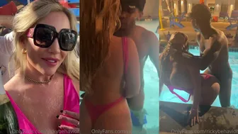 Savannah Bond Teases BBC In Steamy Poolside Fuck Video
