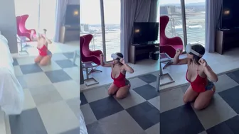 Melztube Teases Her Tight Ass in Steamy Erome Video
