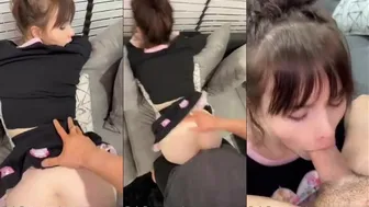Abriebaby Teases in Steamy Upskirt Porn Video