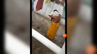 I secretly saw neighbor aunty’s big ass changing clothes after bath
 Indian Video Tape