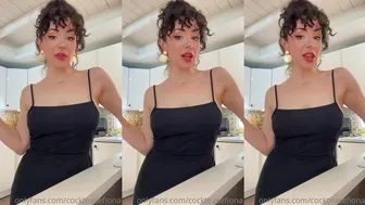 Fiona Teases Her Motivated Natural Tits in Leaked Nude Porn Video