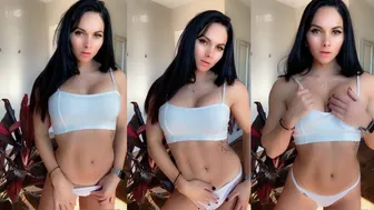 Aspen Rae Teases Her Slim Body in Exclusive Collab Exposed Video