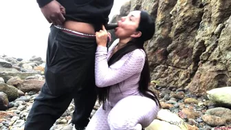 Queen Rogue Teases BBC in Steamy Outdoor Sex Video