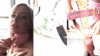 Emma Kotos Teases in Kinky Bondage Handcuffs for Her OnlyFans Video