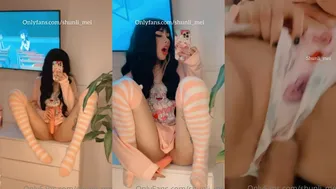 Shunli Mei Onlyfans Naked Dildo Fucking Action in New Video