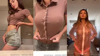 Amira Brie Teases In Nude Try-On OnlyFans Leaked Video