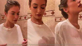Hannah Palmer Wet Naked Shower Tease Video